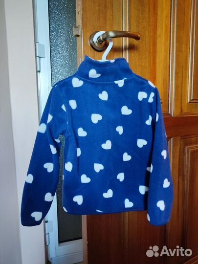 Флисовая кофта детская 104