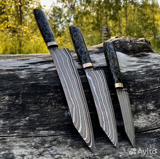 Набор кухонных ножей 