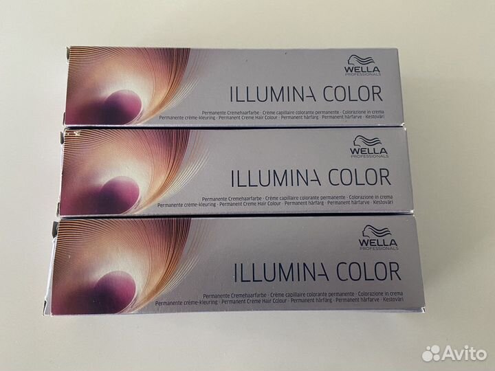 Краска для волос wella illumina 5/81