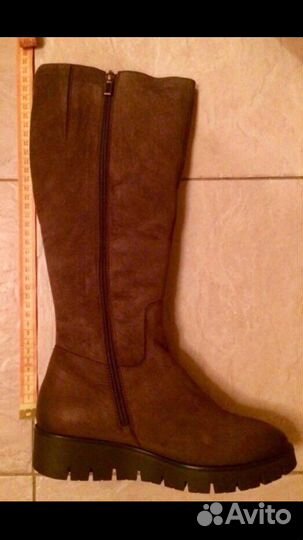 Сапоги нубук