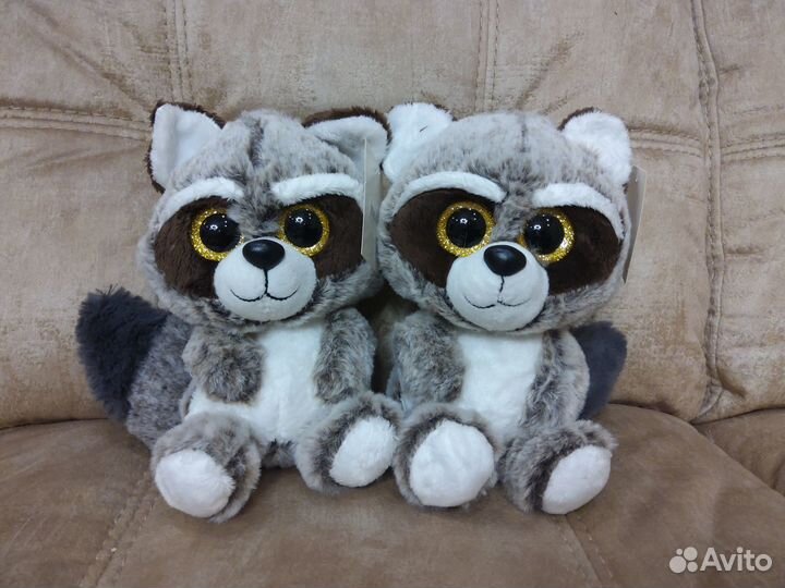 Енот глазастик - мягкая игрушка