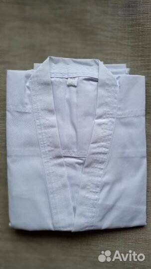 Кимоно для карате, айкидо, белое, рост 150см новое