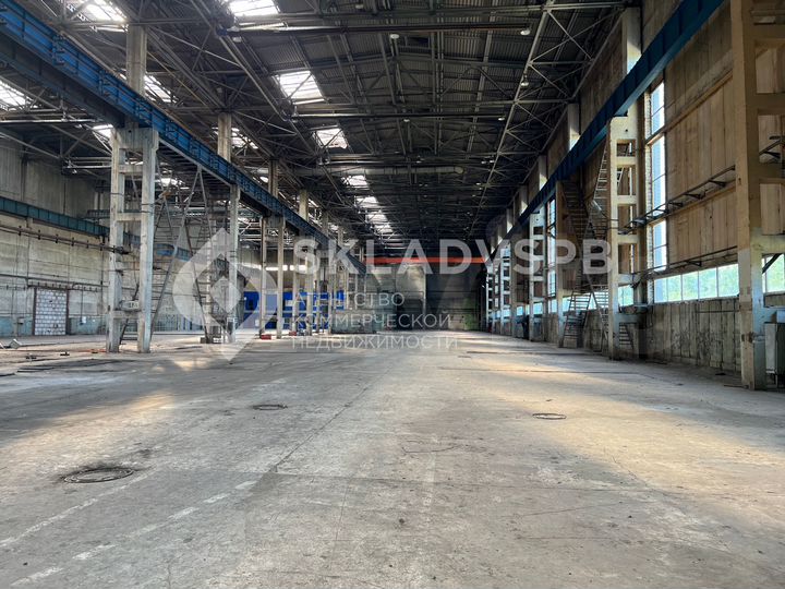 Производство с кран-балкой 10 тонн 5 тонн, 5000 м²
