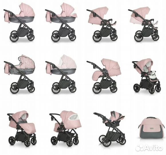 Коляска 3 в 1 Verdi Melbu