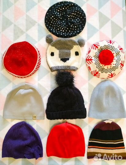 Шапочки Benetton, House, H&M