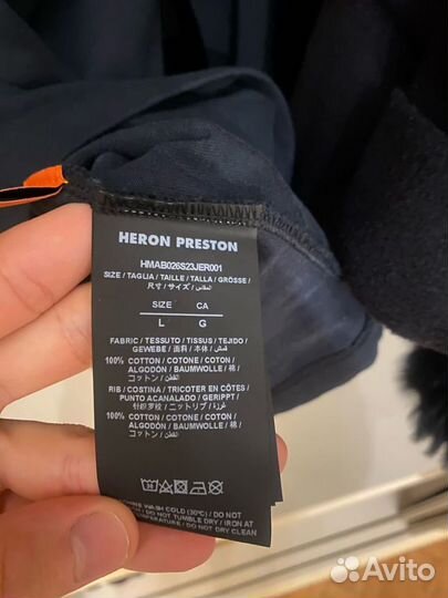 Лонгслив Heron Preston оригинал