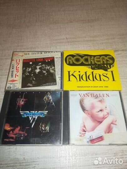 Cd van halen, clash, Rock
