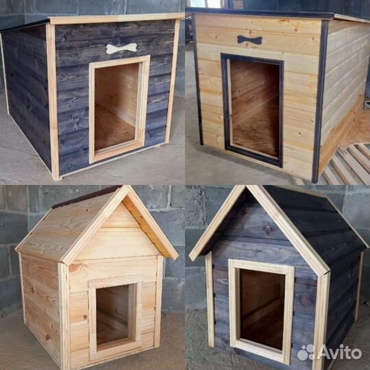 Будка домик конура для собак и кошек