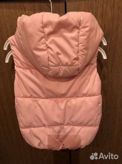 Безрукавка для девочки