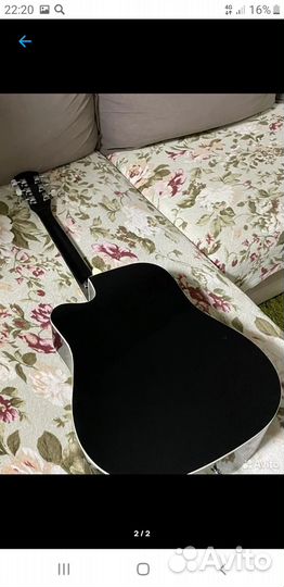 Акустическая гитара бу