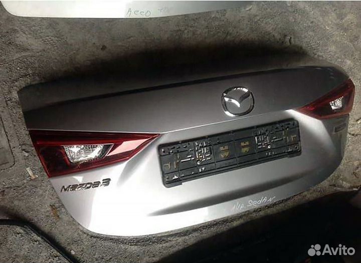 Крышка багажника, багажник Мазда 3 Седан 2013