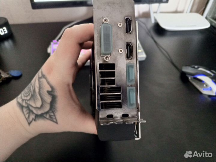 Видеокарта rx580 4gb