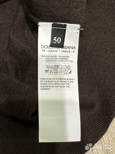 Водолазка Dolce Gabbana 50, оригинал, Италия