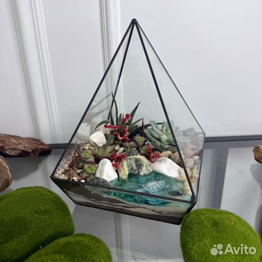 Флорариумы, подарки на 8 марта