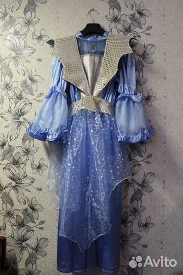 Новогоднее платье снегурочка