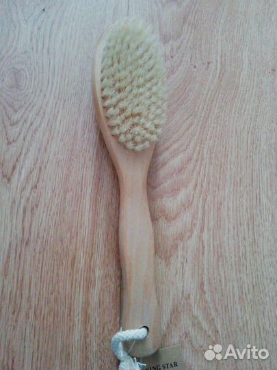 Щетка для сухого и мокрого массажа из кактуса агав