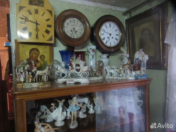 Антикварные часы 1900г