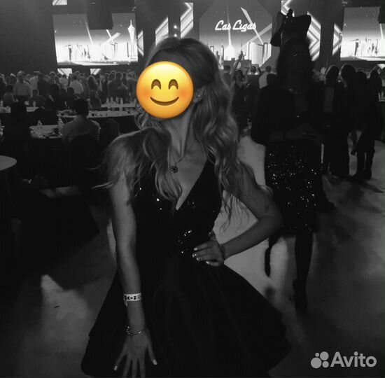 Платье вечернее черное