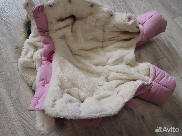 Зимний комбинезон на собаку Limargy M 26-28 спинка