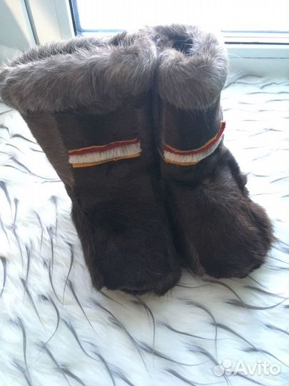 Пимы детские натуральные