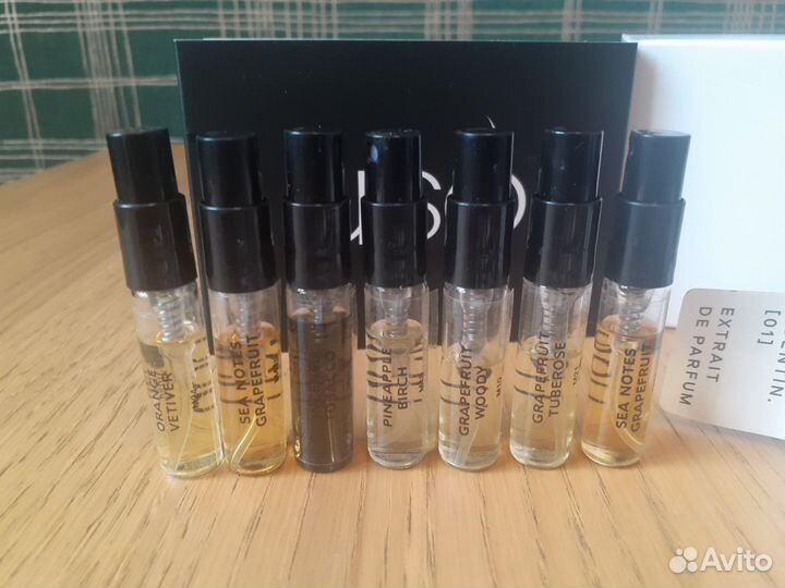 Набор пробников аналоговой парфюмерии