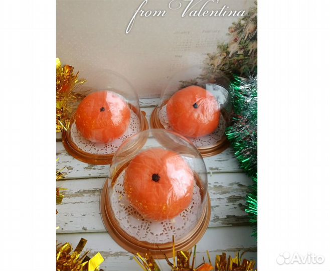 Мыло ручной работы Мандарин Макси