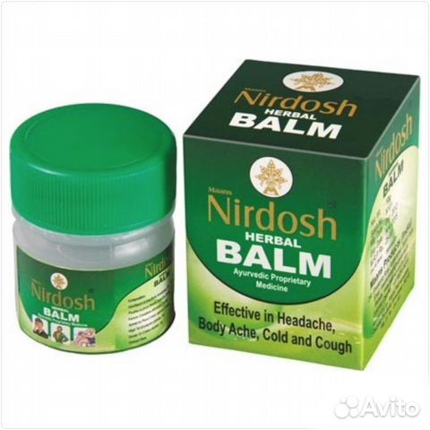 Бальзам на травах Nirdosh/Herbal натуральный