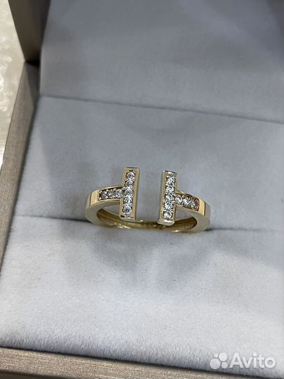 Золотое кольцо Tiffany&Co