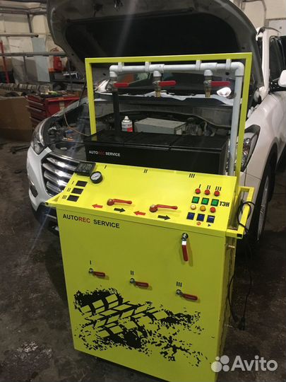 Промывка радиатора печки, системы охлаждения