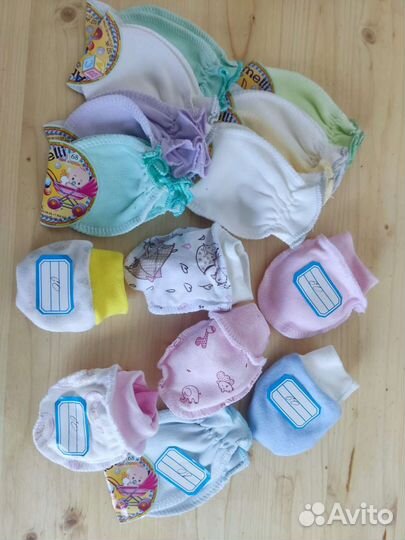 Пинетки, носочки, перчатки