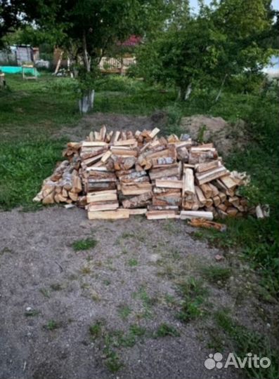 Дрова березовые колотые