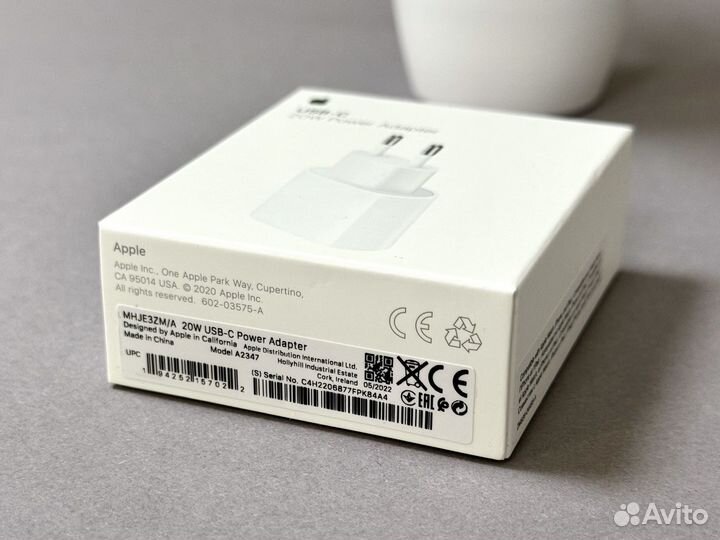 Apple Power Adapter USB-C 20W