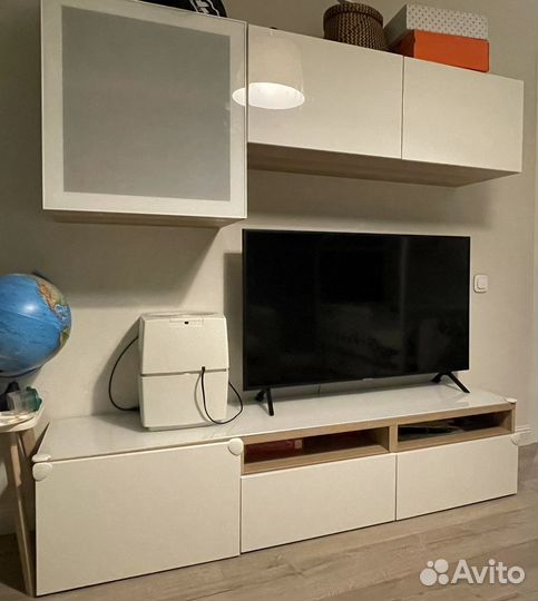 Тумба консоль под тв икеа бесто
