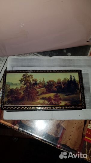 Шкатулка из дерева ручной работы расписные