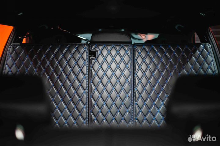 3D коврики в багажник BMW X7