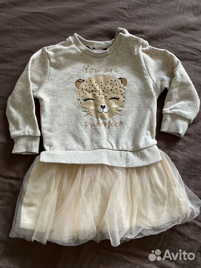 Пакет одежды для девочки 74-80