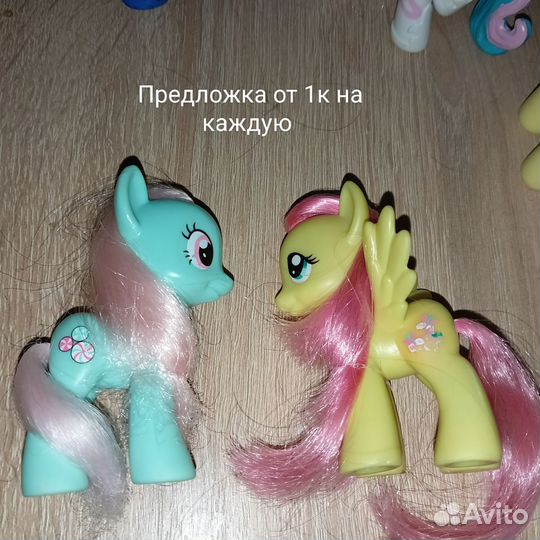 My little pony фигурки пони