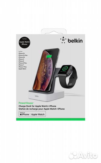 Док-станция Belkin для iPhone и Apple Watch