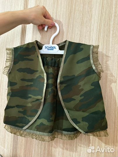 Детская военная форма для девочки