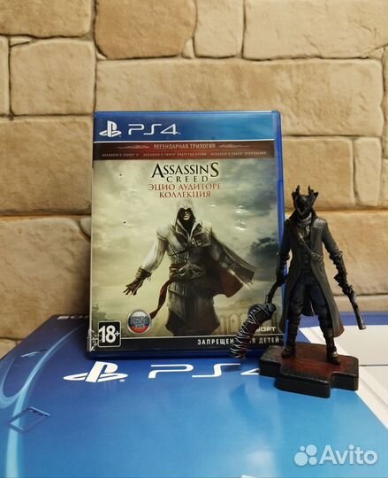 Игра Assassin's creed эцио аудиторе коллекция ps4