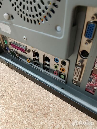 Материнская плата с процессором