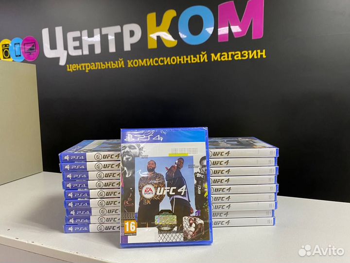 Игра UFC 4 (PS4) Русские субтитры (NEW)