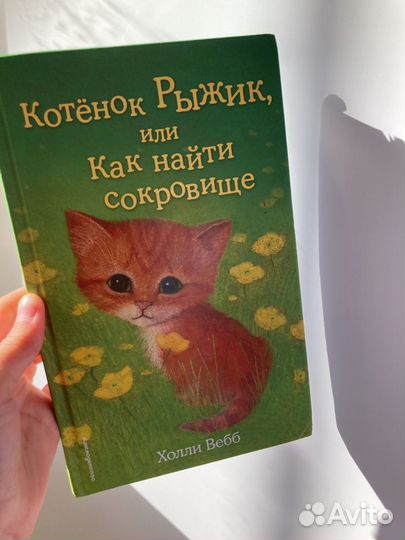 Книга,котёнок Рыжик,или как найти сокровище