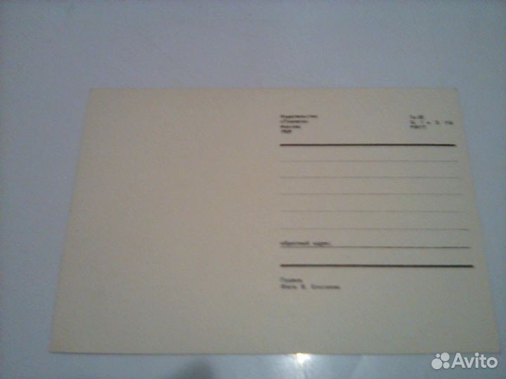 Набор открыток с собаками 1969 г