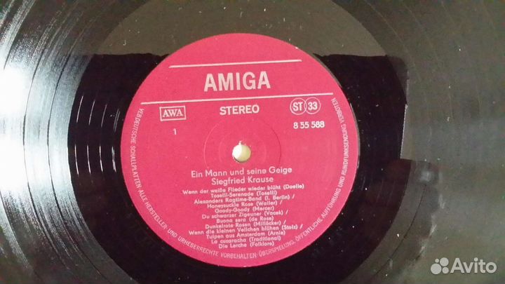 Siegfried Krause DDR Amiga