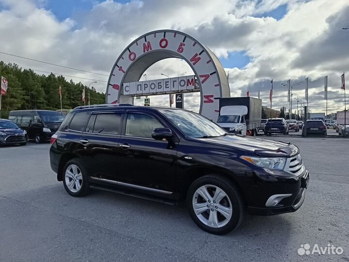 Toyota Highlander 3.5 AT, 2011, 221 158 км