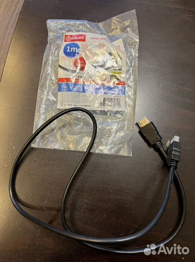 Кабель hdmi 1 метр