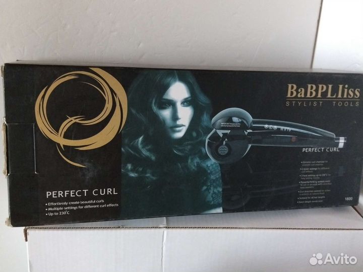Плойка babyliss новая Чёрная