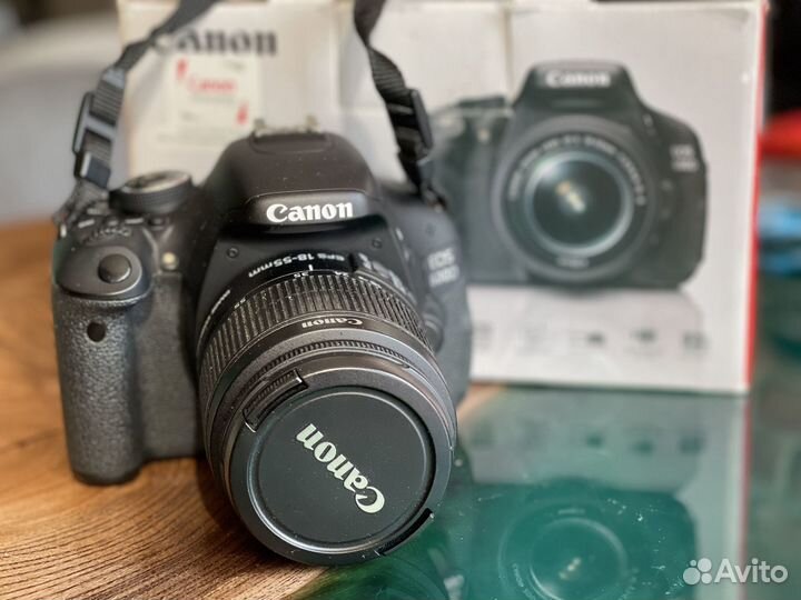 Зеркальный фотоаппарат canon 600d