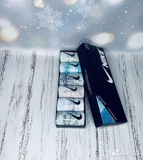 Мужские носки Nike Tye-Dye в коробке